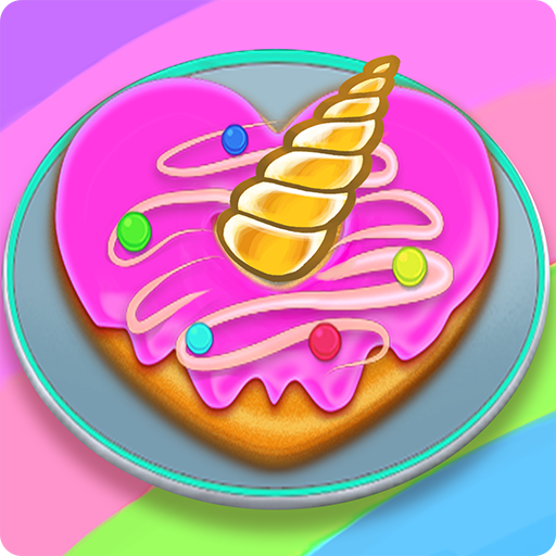 Cooking Donuts - Unicorn Dessert Games